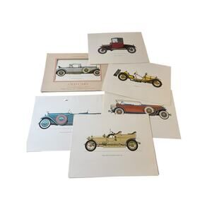 Old Cars Prints (16) Ariel Press Philip L. Sumner Portfolio Cadillac READ NOTE